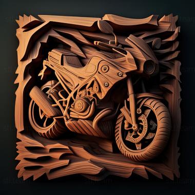 3D модель BMW G 650 Xmoto (STL)